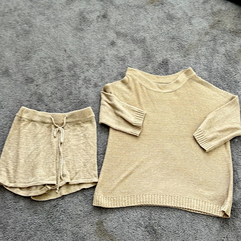 Camel Colored Lounge Wear